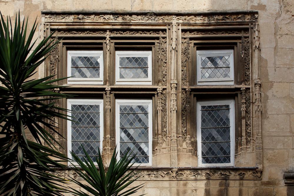 Photo de la fenêtre Renaissance de la façade Christol © Inventaire région Occitanie