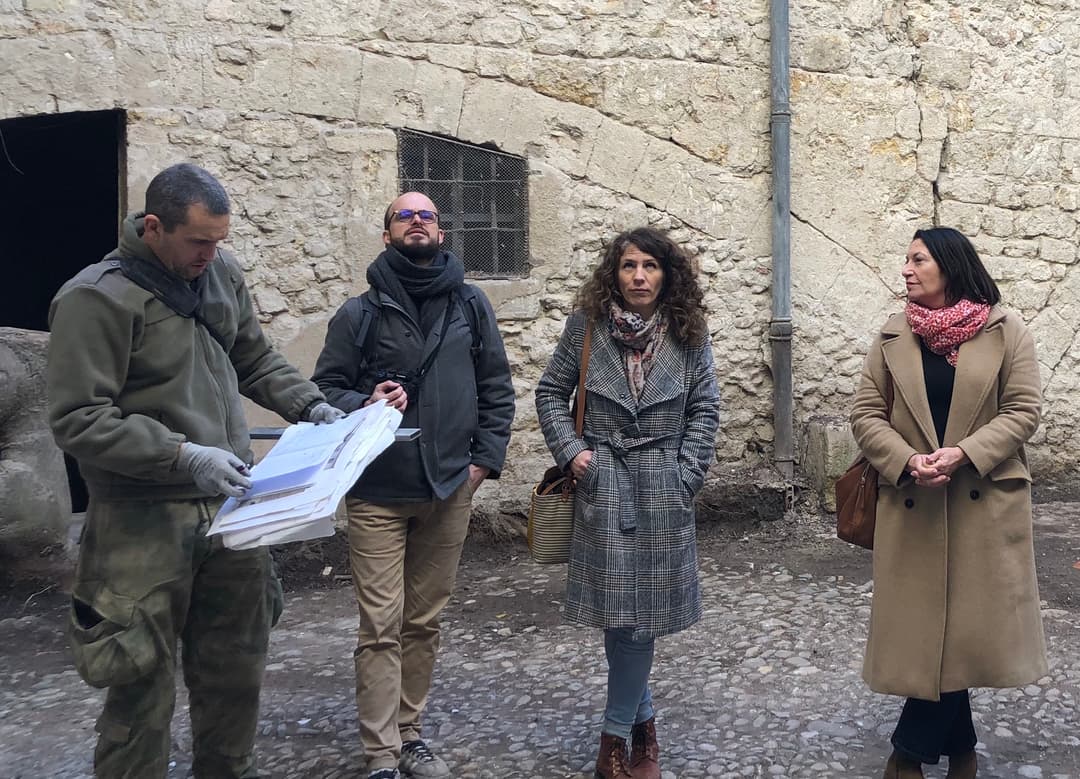 Fred Loppe (archéo), Karine Orengo & Colin Debuiche (renaissance) et Brigitte Bonifas (conseil précieux)